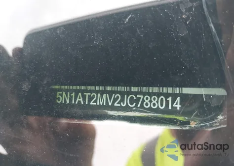 2018 Nissan Rogue Sv from USA, damaged, VIN 5N1AT2MV2JC788014